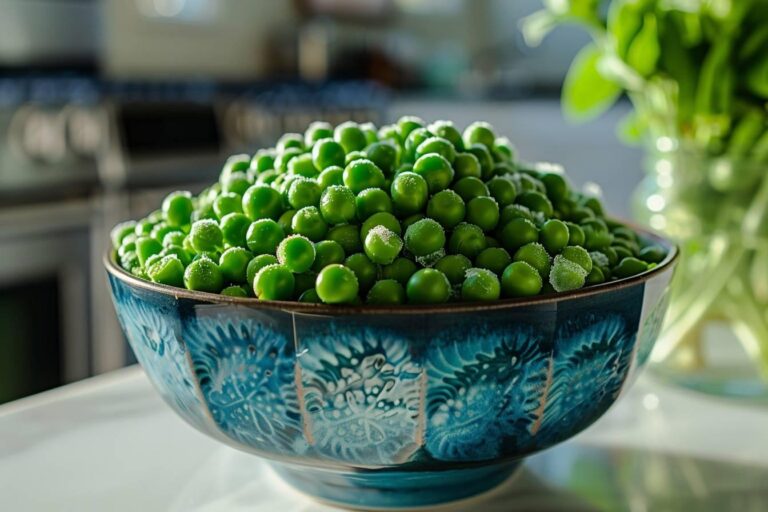 Conservation des petits pois : conseils pour les congeler efficacement